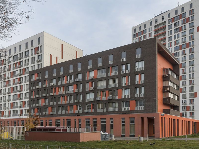 ЖК «Счастье на Нагатинской». Фото от 21.10.2019 г.