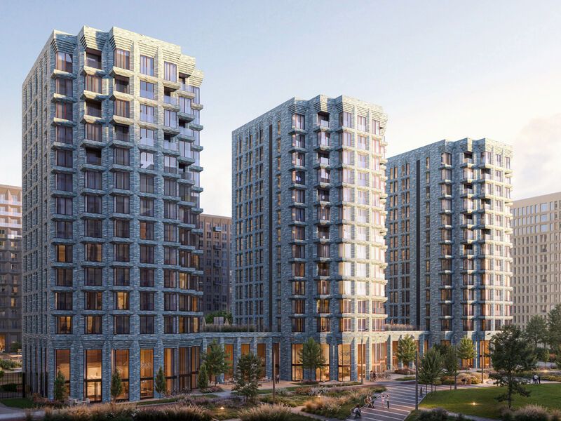 Комплекс расположен в пешей доступности от метро «Аминьевская»