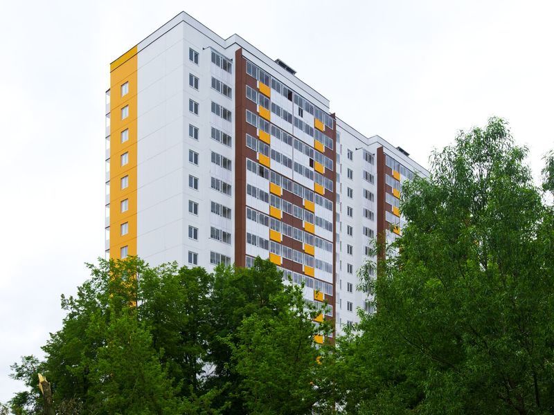 ЖК «Квартал Лукино».Вид со стороны р. Пехорка. Фото от 14.06.2017 г.