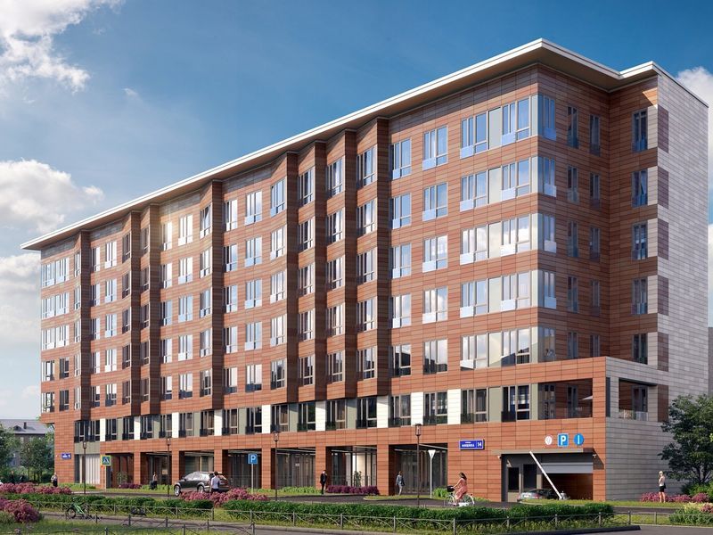 ЖК «Счастье на Масловке». Вид корпуса