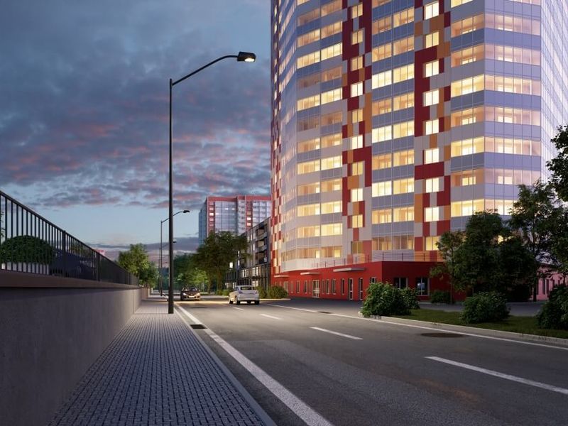 Вечернее освещение.