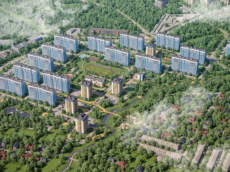 В Лобне 20 жилых домов.