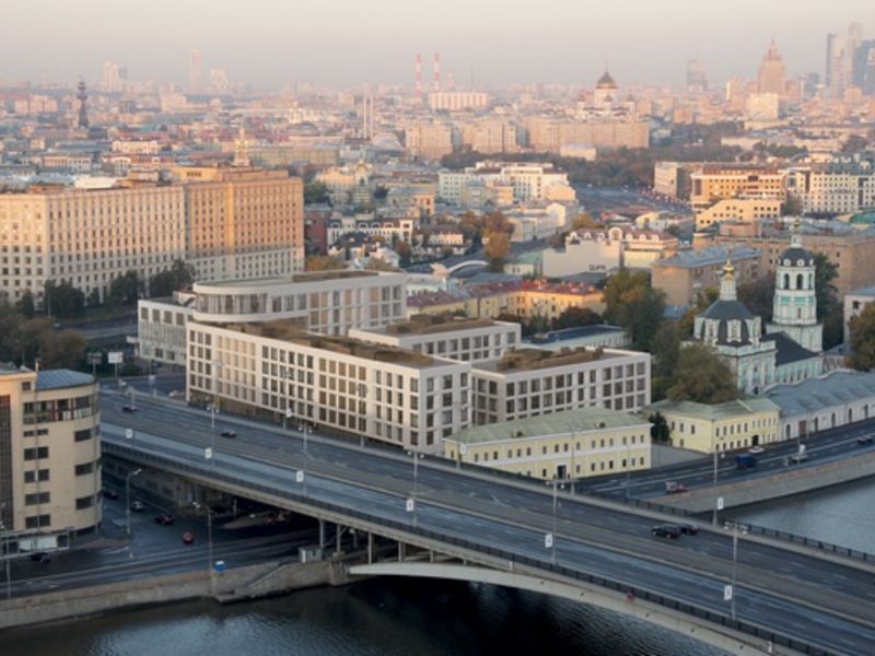 Высота потолков в жилых помещениях — 5,2 м.