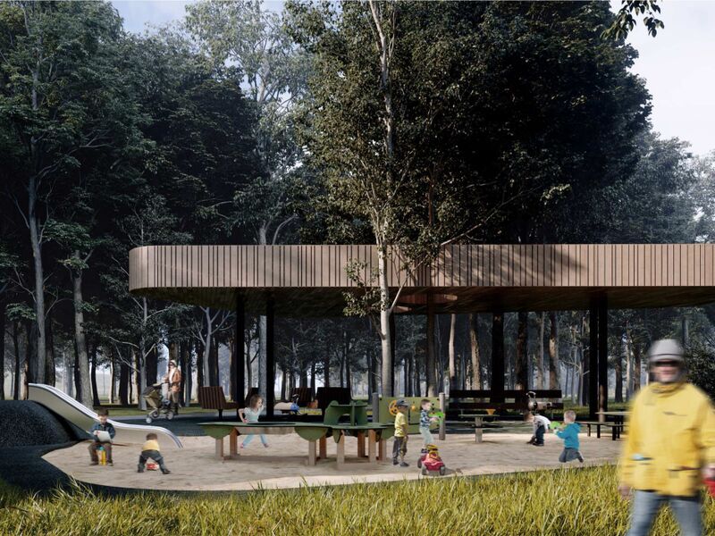 Детская площадка.