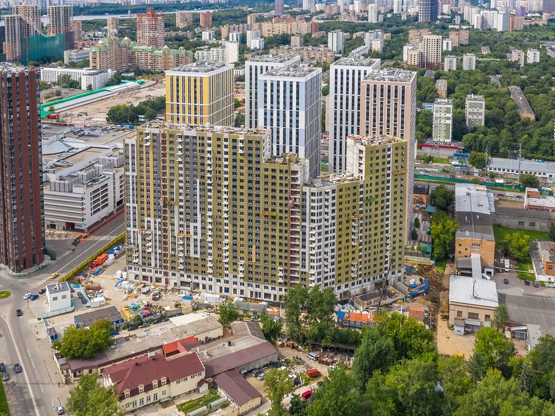 Общий вид на комплекс и прилегающую территорию. Аэрофотосъемка от 25.07.2020 г.