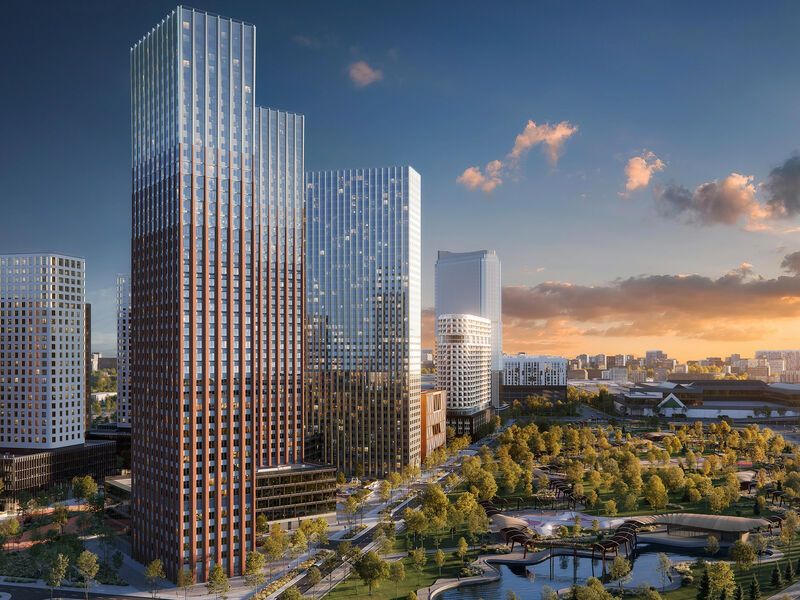 Общий вид корпуса СПАРК (Дом 21)