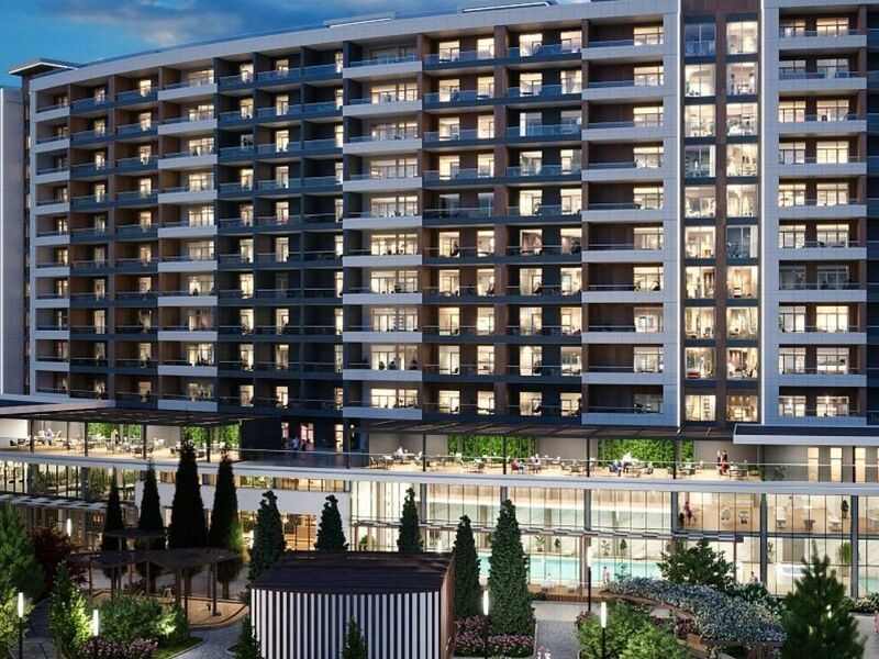 Морская резиденция на Западном берегу Крыма, между городами Евпатория и Саки.