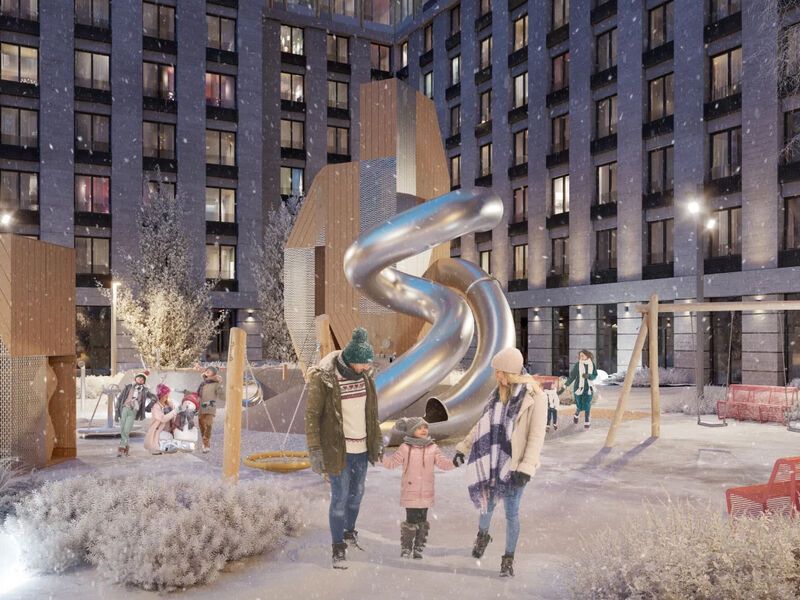 9-секционный дом класса «бизнес»