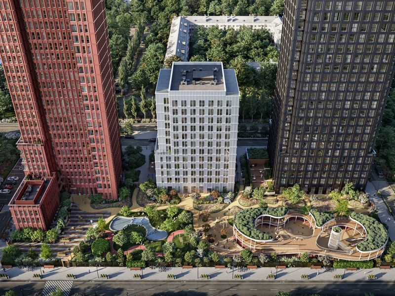 Жилой комплекс рядом с метро «Кунцевская».