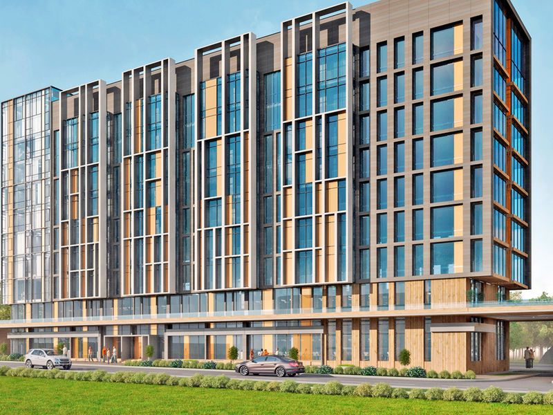 Апарт-комплекс «Янтарь Apartments» в районе Левобережный.