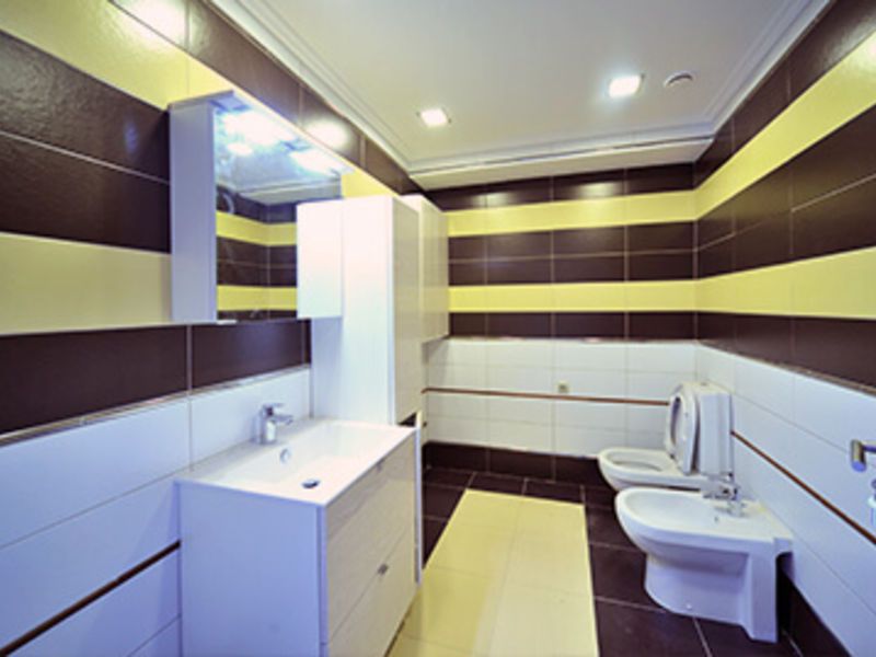 Пример отделки санузла.