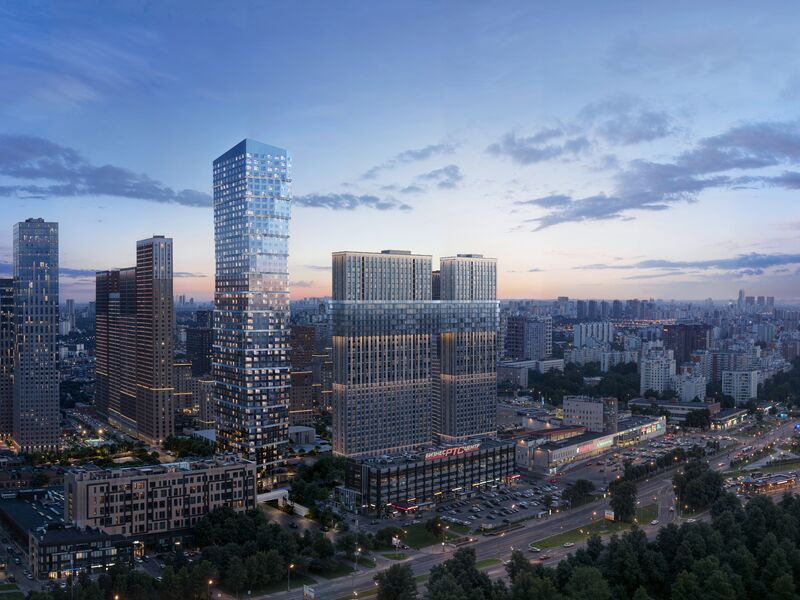 Проект бизнес-класса высотой в 51 этаж.