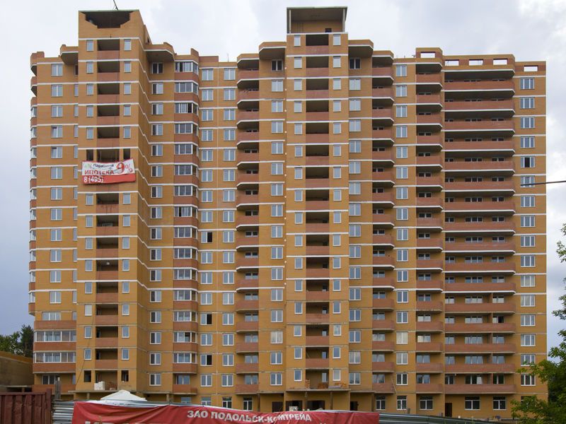 ЖК «Парковый» (Подольск). Ход строительства. Фото от 04.07.2016 г.