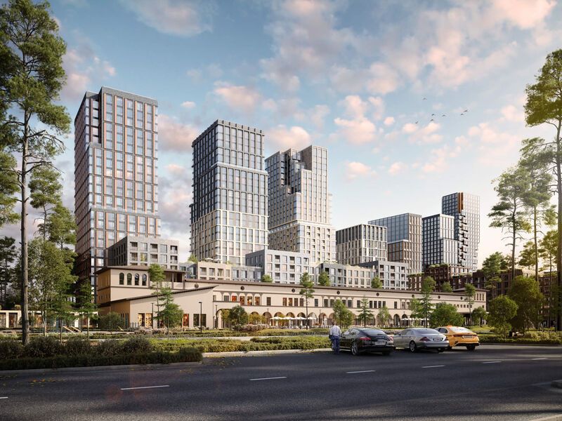Жилой комплекс расположен на севере Москвы, в динамично развивающемся районе Аэропорт.