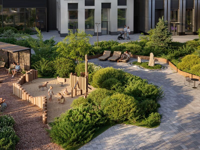 Внутренний двор.