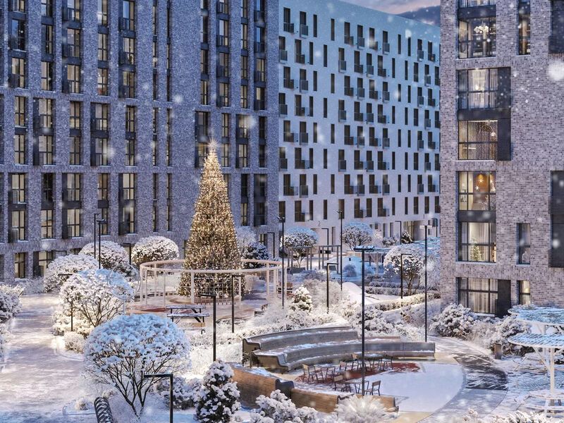 Комплекс в зимнее время года