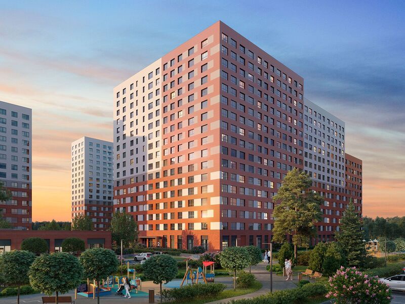 Поблизости расположены Пироговский и Русаковский лесопарки, а в пешей доступности от новостройки работают спортивные объекты, крупный торговый центр и сетевые супермаркеты.