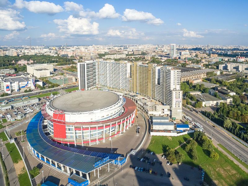 Дворец спорта. Аэрофотосъемка от 03.09.2016 г.