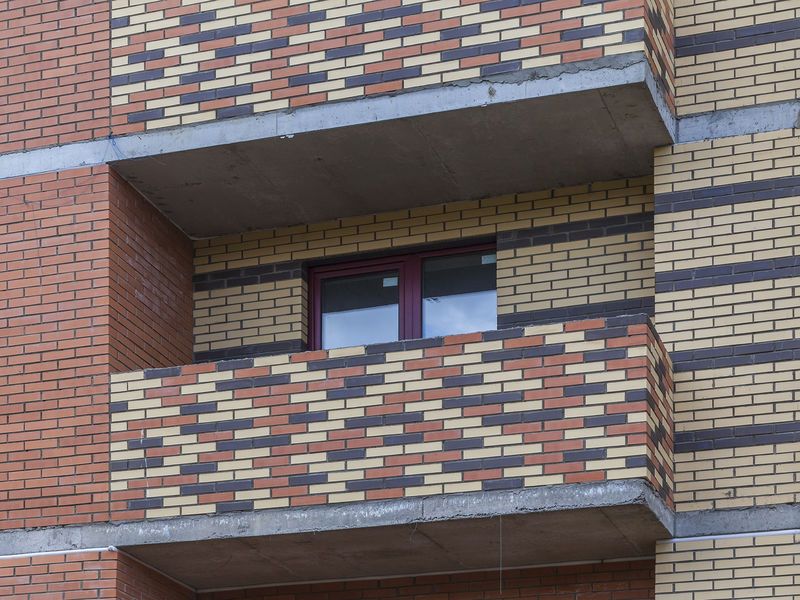 мкр. «Большие Мытищи-Тайнинская». Ход строительства. Фасад. Фото от 27.06.2018 г.