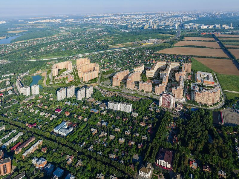 Вид на комплекс сверху.