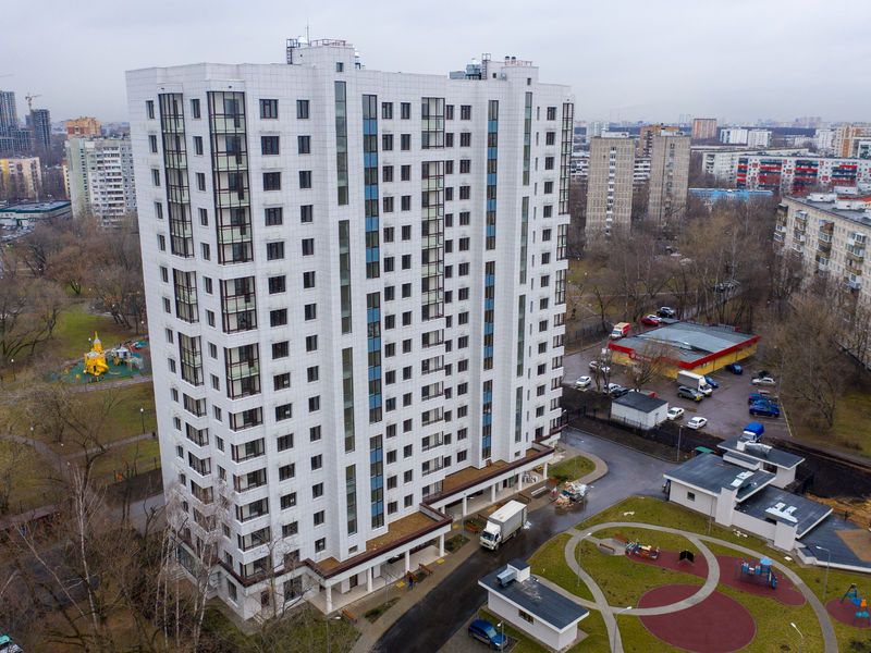 Вид корпуса. Аэрофотосъемка декабрь 2019 г.