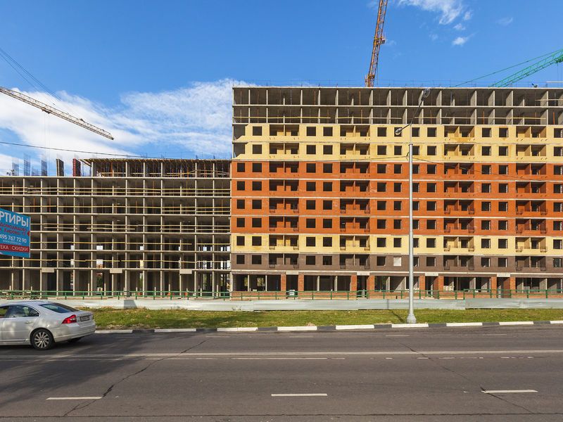 ЖК на ул. Кирова, д. 17 (Домодедово). Ход строительства. Фото от 19.07.2018 г.