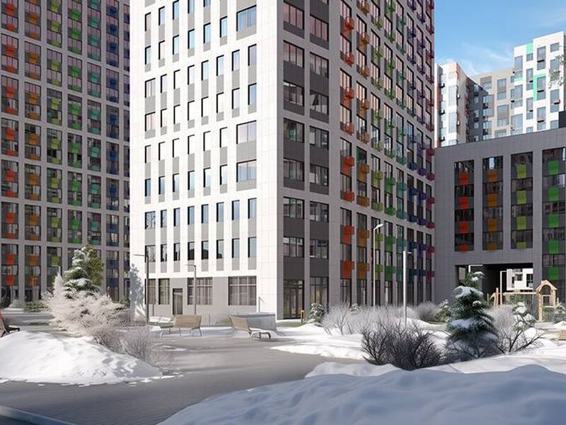 ЖК «Планерный квартал» зимой