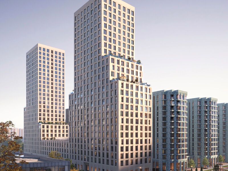 Уникальные форматы - квартиры с собственными террасами.