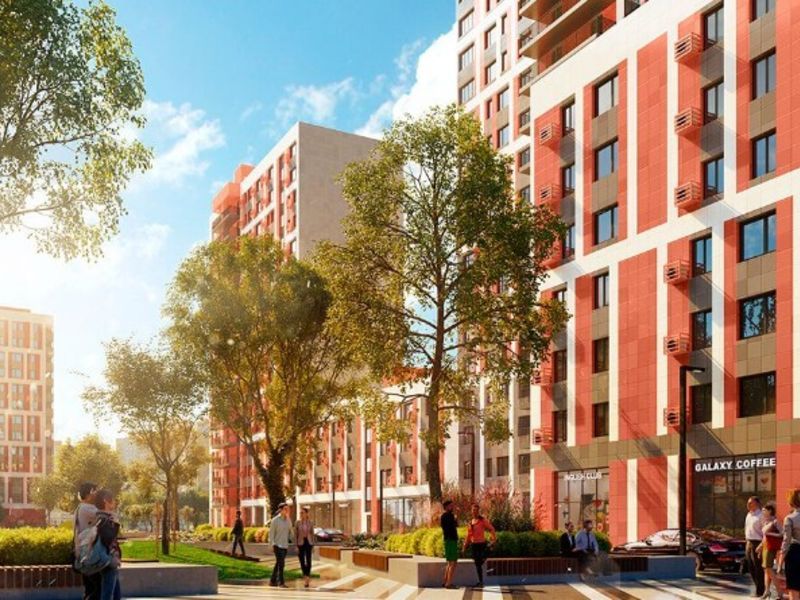 ЖК «Город». Первая очередь строительства представлена 1-4-комнатными квартирами, во второй очереди будут и апартаменты.
