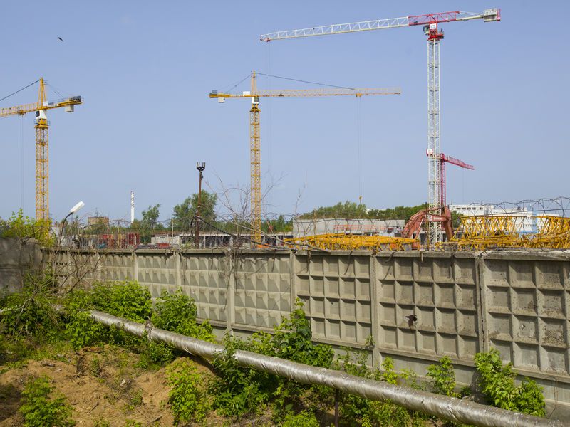 Мкр. «Царицыно-2». Ход строительства. Фото от 18.06.2016 г.