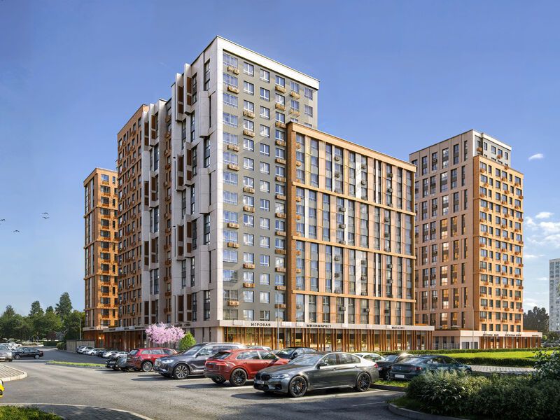 Вид на корпуса.