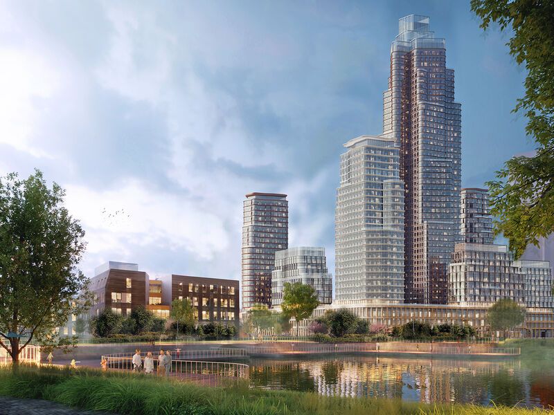 Всего в состав проекта войдет 8 корпусов высотой от 12 до 48 этажей.