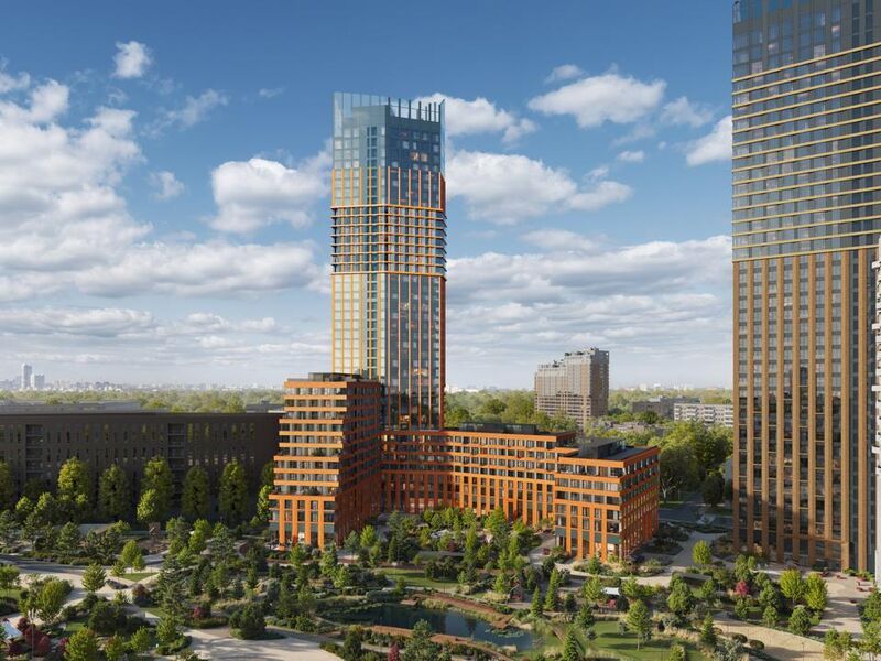 Проект расположен в исторической части Москвы, всего в 400 метрах от знаменитого парка Сокольники