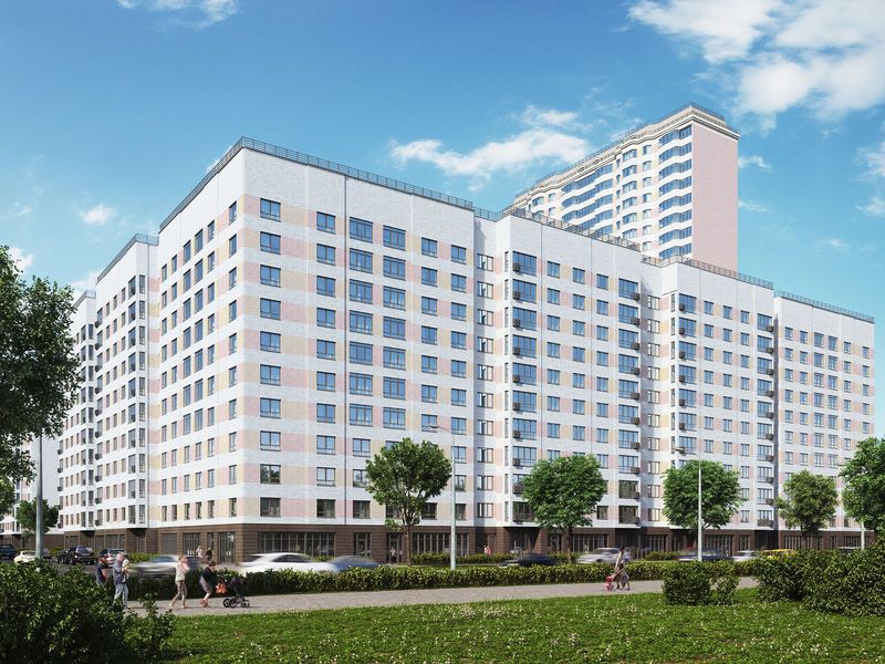 Вид на корпуса.