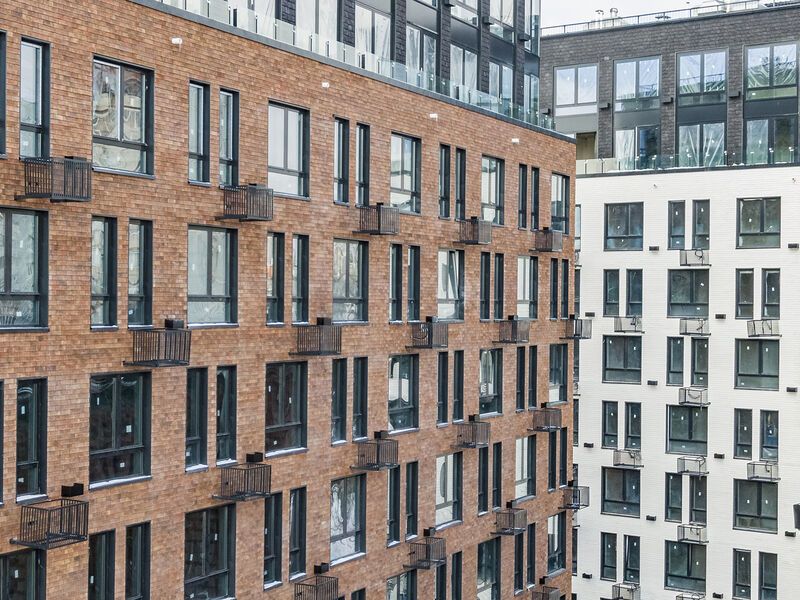 Фасады квартала. Аэрофотосъемка от 13.03.2021 г.