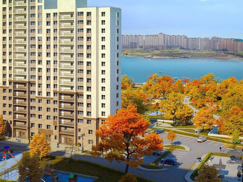 ЖК «Русич Котельники парк» осенью