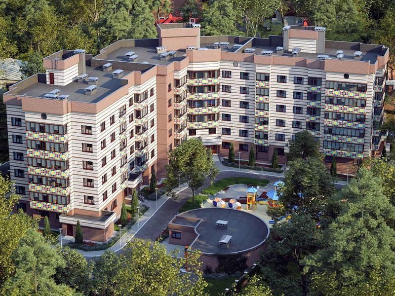 Вид сверху.