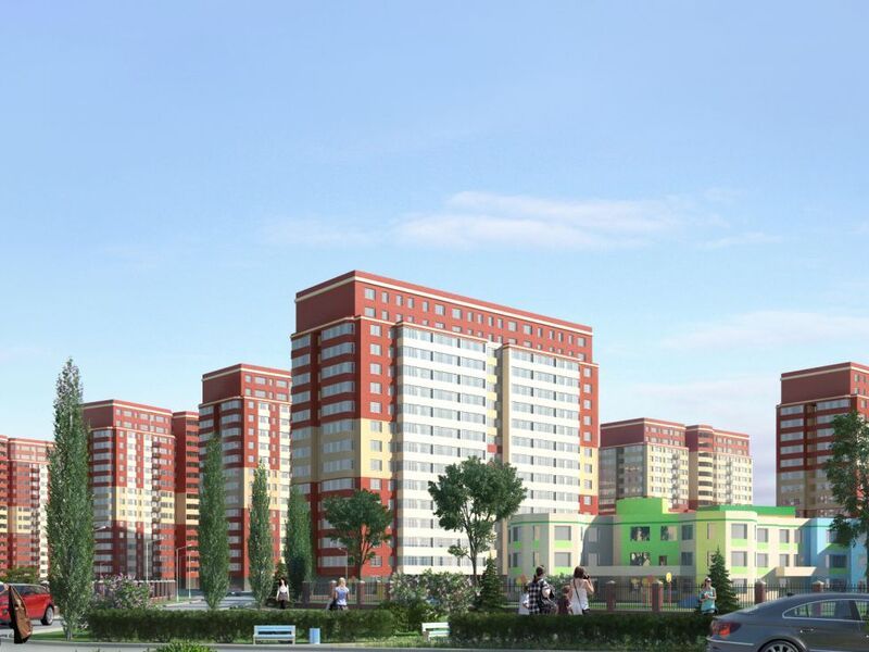 Благоустроенная территория.