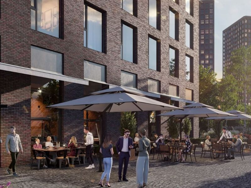 Бизнес-центр является частью проекта клубного формата AFI Park Воронцовский.