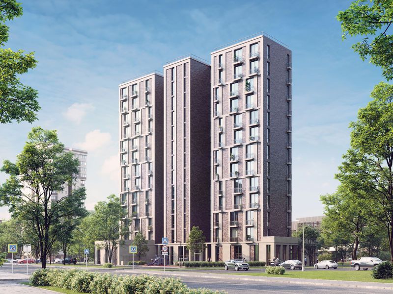 13-этажный корпус с подземным паркингом