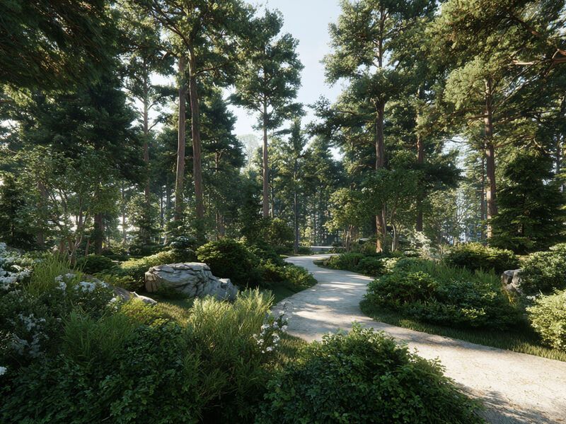 Коттеджи бизнес-класса возводятся в 45 минутах от Москвы, неподалеку от Солнечногорска и Клина.