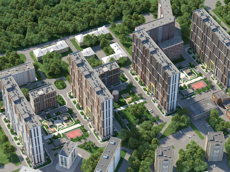Строится в историческом центре подмосковного города Одинцово
