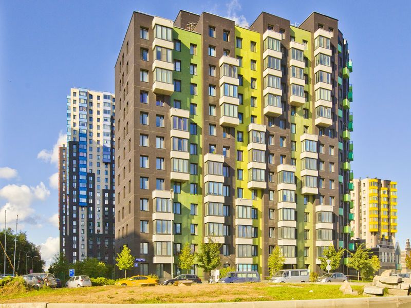 ЖК «Wellton Park Новая Сходня». Корпус 2. Фото от 31.08.2016 г.