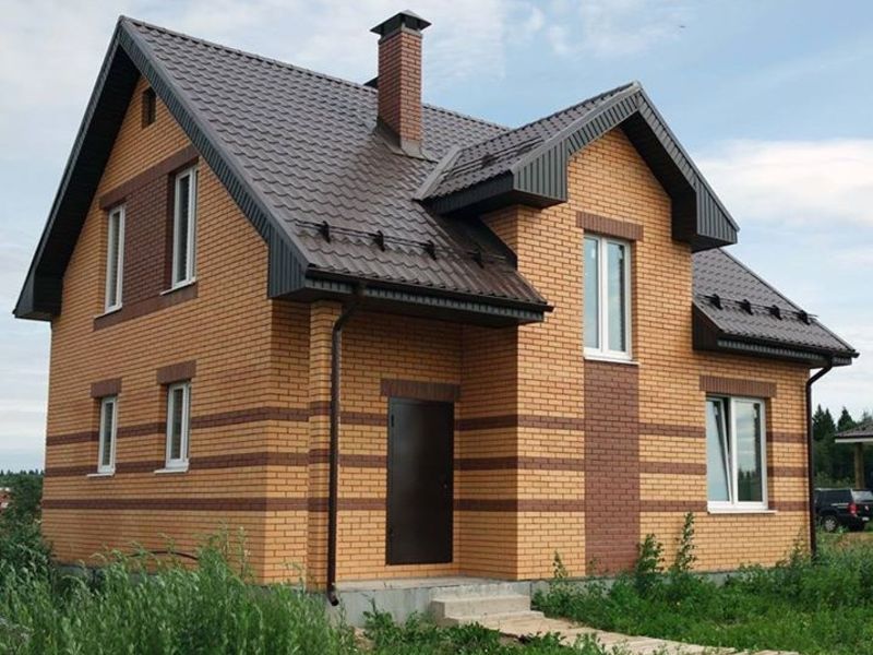 ЖК «Экодолье Шолохово». Дома строятся по индивидуальному проекту.