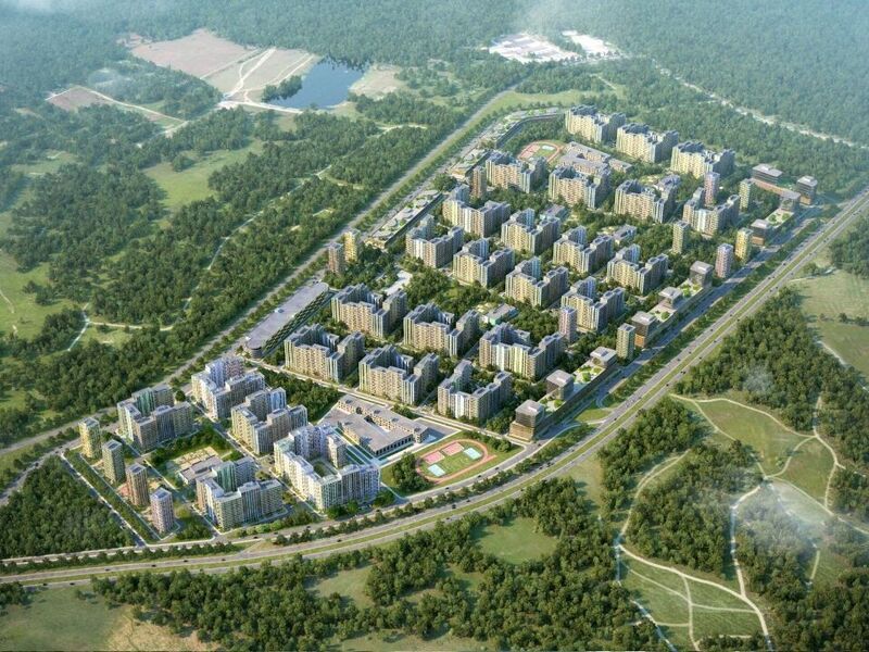 ЖК «Новый Зеленоград». Вид сверху.