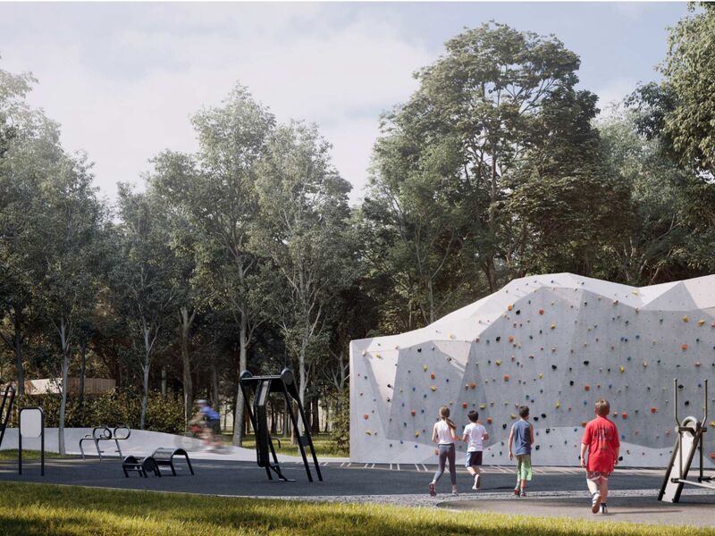 Спортивная площадка.