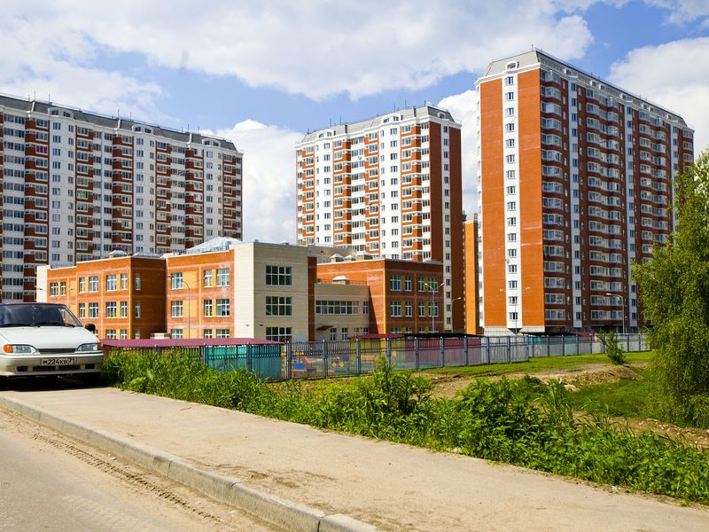 Жилой микрорайон «Южное Кучино 2». Фото от 23.05.2016 г.