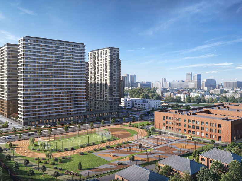 В пешей доступности расположены станции метро «Мякинино», «Щукинская» и «Строгино».