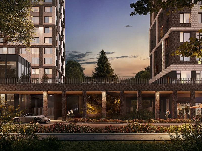 Территория в 14 гектар, примыкающая к набережной.