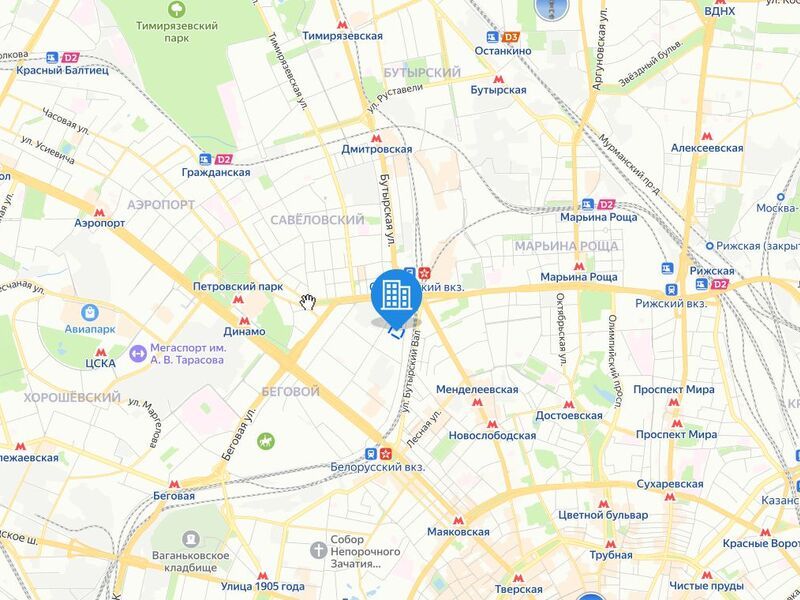 Архитектурный проект на ул. Правды, 24